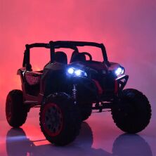 Дитячий двомісний електромобіль Bambi Racer 4WD Баггі M 3602EBLRS-18 Квадроцикл камуфляж автопокраска **
