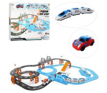 Залізниця Train Rail Car" 8870-1 "Експрес" на батарейках / 98 елементів / довжина шляхів 717 см