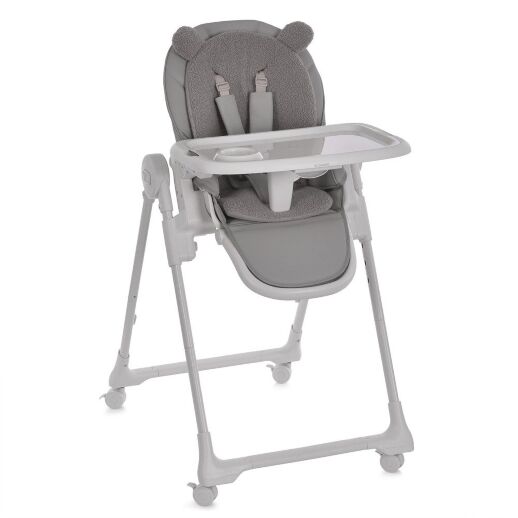 Дитячий стільчик для годування EL Camino ME 1037 CRYSTAL Bear Gray