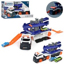 Автотрек траса гоночний трек Трейлер розсувний YDX41-4 з машинками**