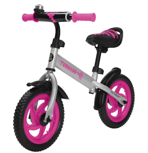 Беговел велобіг від дитячий BALANCE TILLY Tornado T-21255/2 Rose колеса EVA 12 дюймів / рожевий