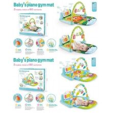 Розвиваючий килимок для немовляти з піаніно і проектором 9917-9918