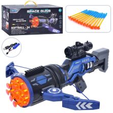 Дитячий автомат-Арбалет зі снайперським прицілом CMQ-14 стріляє присосками