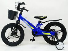 Дитячий двоколісний велосипед MARS-2 Evolution колеса 16 дюймів магнезиевая рама синій