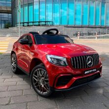 Дитячий електромобіль Машина Джип 4WD M 4560EBLRS-3 Mercedes одномісний, на EVA колесах / червоний автофарбування