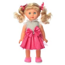 Функціональна лялька для дівчинки LIMO TOY M 3883-1 S UA Даринка ходить є музика і звук