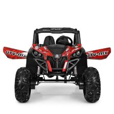 Дитячий двомісний електромобіль Bambi Racer 4WD Баггі M 3602EBLRS-3-2 Квадроцикл червоний автопокраска **