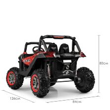 Дитячий двомісний електромобіль Bambi Racer 4WD Баггі M 3602EBLRS-3-2 Квадроцикл червоний автопокраска **