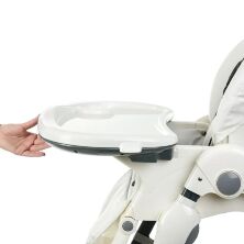 Дитячий стільчик для годування EL CAMINO ME 1038 PRIME Gray сірий