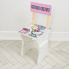 Дитяча парта зі стільчиком HB-301-84(UA) регульована по висоті біла / малюнок HELLO KITTY**