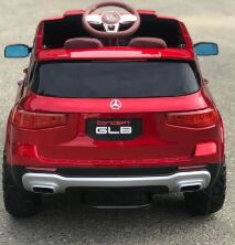 Дитячий двомісний ліцензійний електромобіль Джип M 4559EBLRS-3 Mercedes на EVA колесах / червоний фарбований