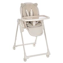 Дитячий стільчик для годування EL Camino ME 1037 CRYSTAL Bear Beige