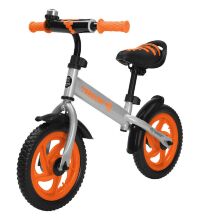 Беговел велобіг від дитячий BALANCE TILLY Tornado T-21255/2 Yellow колеса EVA 12 дюймів / помаранчевий