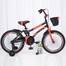 Дитячий двоколісний велосипед колеса 18 дюймів "HAMMER-18" S500 Чорно-Червоний