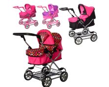 Коляска для ляльки універсальна Melogo 9680W висота 75 см 3 види**