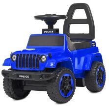 Дитяча каталка-толокар Bambi Police M 4289-4 музика світло USB синя**