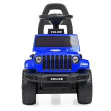 Дитяча каталка-толокар Bambi Police M 4289-4 музика світло USB синя**