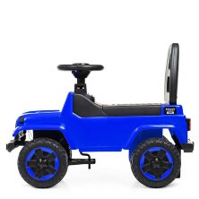 Дитяча каталка-толокар Bambi Police M 4289-4 музика світло USB синя**