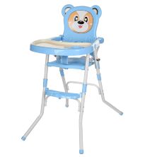 Дитячий складаний стільчик для годування Bambi 113-4 Блакитний**