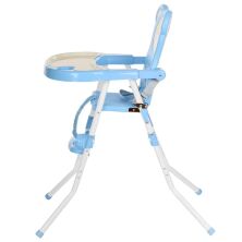 Дитячий складаний стільчик для годування Bambi 113-4 Блакитний**