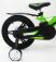 Дитячий двоколісний велосипед MARS-2 Evolution колеса 16 дюймів магнезиевая рама зелений