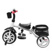 Велосипед-коляска дитячий триколісний беговел Lorelli (Bertoni) Rocket Black-Red чорно-червоний