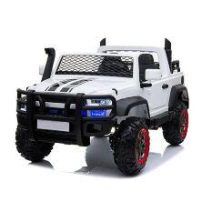 Дитячий двомісний електромобіль Bambi Racer Джип M 4123EBLR-1(24V) білий **
