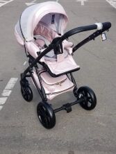 Коляска дитяча прогулянкова Lorelli DAISY Dark Grey Lighthouse темно-сіра