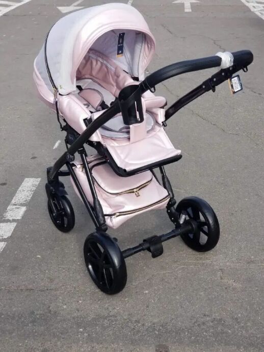 Коляска дитяча прогулянкова Lorelli DAISY Dark Grey Lighthouse темно-сіра