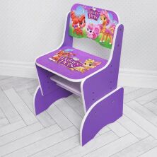 Дитяча регульована парта зі стільчиком растишка Bambi W 2071-8-2 фіолетовий**