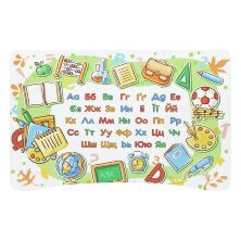 Дитяча парта регульована шкільна зі стільцем 905-135(UA) Школа біла**