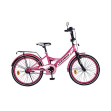 Велосипед дитячий двоколісний для дівчаток Like2bike 212004 Sky колеса 20д з дзвіночком і ручним гальмом