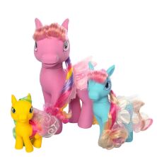 Іграшка Набір для дівчинки Конячка ПОНІ з аксесуарами 69003 My Little Pony. Набір з 6 конячок в коробці