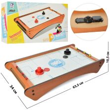 Настільна гра Аеро Хокей повітряний 3021A в дерев'яному корпусі на батарейках**