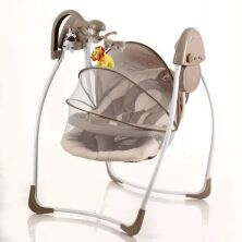 Дитяча электрокачель SW 103-4 з москітною сіткою