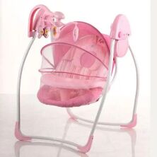 Дитяча электрокачель SW 103-4 з москітною сіткою