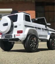 Дитячий електромобіль Джип Mercedes Benz M 4180EBLR-1 білий**