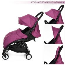 Дитяча прогулянкова коляска Bambi M 3548-9-2 YOGA фіолетовий
