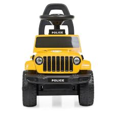 Дитяча каталка-толокар Bambi Police M 4289-6 музика світло USB жовта**