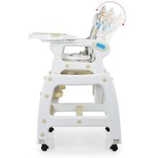 Стільчик трансформер для годування Bambi M 1563 Animal Beige бежевий **