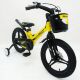 Дитячий двоколісний велосипед MARS-2 Evolution колеса 16 дюймів магнезиевая рама жовтий