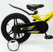 Дитячий двоколісний велосипед MARS-2 Evolution колеса 16 дюймів магнезиевая рама жовтий
