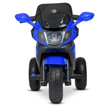 Дитячий електромобіль мотоцикл трицикл Bambi Racer M 4189AL-4 на надувних колесах / синій **