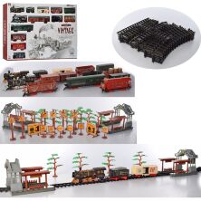 Залізниця 8299-99 звукові та світлові ефекти / 75 предметів / на батарейці**