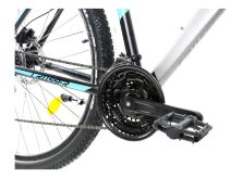 Спортивний гірський велосипед Crosser Jazz 29 дюймів LTWOO+SHIMANO з гідравлічними гальмами / сірий