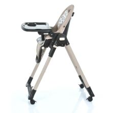 Дитячий стільчик для годування EL Camino 1037 CRYSTAL Beige