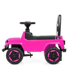 Дитяча каталка-толокар Bambi Police M 4289-8 музика світло USB рожева**