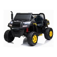 Дитячий двомісний електромобіль Bambi Racer Джип M 4285EBLR-6 жовто-чорний **