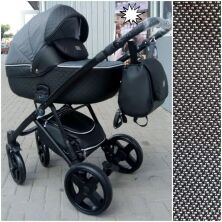 Коляска дитяча прогулянкова Lorelli DAISY Dark Grey Lighthouse темно-сіра