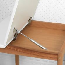 Дитячий столик з вбудованим ящиком і стільчиком Bambi 04-025W-BOX дерев'яний (МДФ) / колір білий**